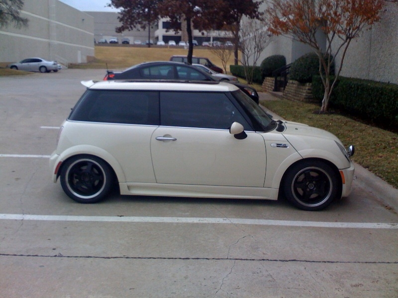 so I snapped a pic for you guys who like'em slammed on smaller wheels